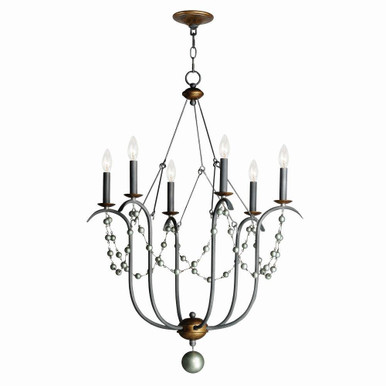Calewen 6 Light Large Chandelier by Bailey Street Home - 93-BEL-1284210