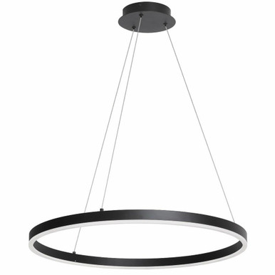 Circulo 34W 1 LED Chandelier 1.5 Inch Tall and 24 Inch Wide by Dainolite - CIR-2434C-5CCT