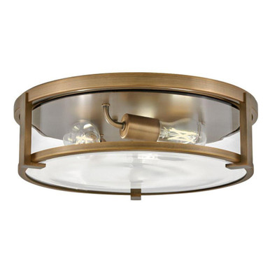 Gas Drive 3 Light 16 Inch Wide Flush Mount by Bailey Street Home - 81-BEL-3002358