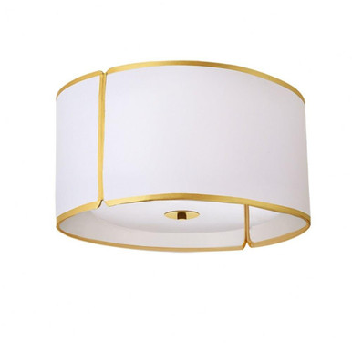 Nukeil Circle 3 Light 15 Inch Wide Flush Mount - 303-BEL-1263116