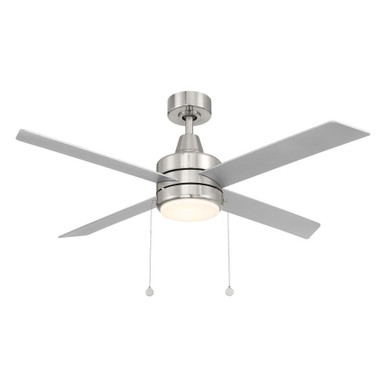 Harvey Hills 4 Blade Ceiling Fan with Light Kit 15.7 Inch X 52 Inch Wide by BSH - 156-BEL-1366989