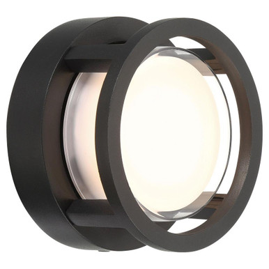 Spoke 1 Light 5.25 Inch Wide Flush Mount by Access - 20369LEDDMG-BL/WHT