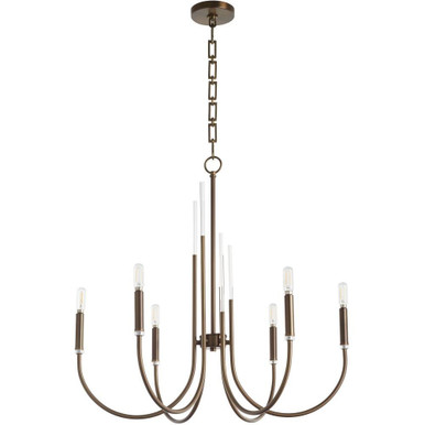 Harefield Highway 6 Light Large Chandelier by Bailey Street Home - 183-BEL-6223-6