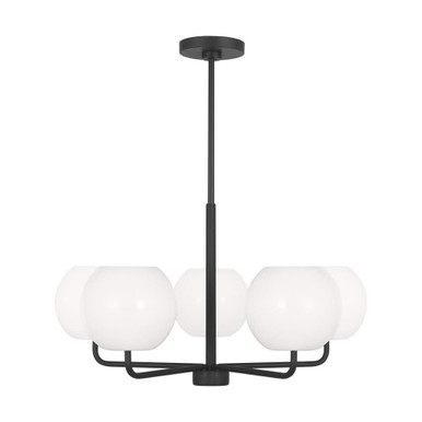 David Causeway - 5 Light Medium Chandelier In Modern Style-14.13 Inches Tall and 26.88 Inches Wide - 73-BEL-1327095