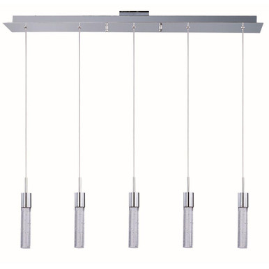 Fizz IV 37.5W 5 LED Light Oversized Pendant by ET2 - E22774-91PC