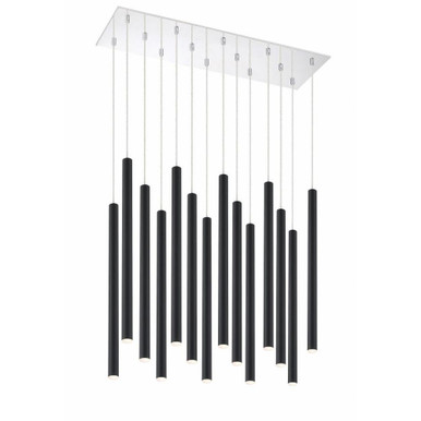 Forest 70W 14 LED Island/Billiard 16 x 24 In by Z Lite 917MP24-MB-LED-14LCH - 917MP24-MB-LED-14LCH
