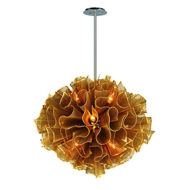 Pulse Twelve Light Pendant by Corbett - 218-412-GL
