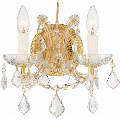 Barclay Avenue 2 Light Candle Style Wall Sconce by Bailey Street Home - 49-BEL-406402