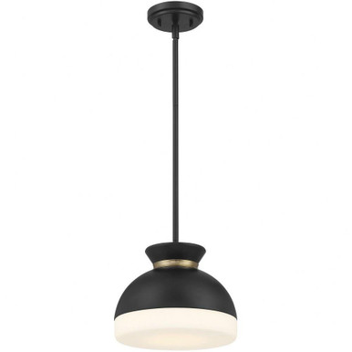 Romney Passage 1 Light Pendant 8.5 Inch Tall and 10.25 Inch Wide by BSH - 49-BEL-1364699