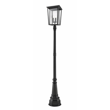 Ashton Woodlands 3 Light Outdoor Post Mount 14.25 x 105.5 Inch by BSH - 372-BEL-1222635