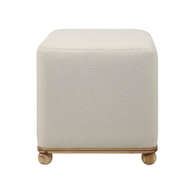 Sines Ottoman 19 Inch Tall and 18 Inch Wide by Renwil Inc - CHA116