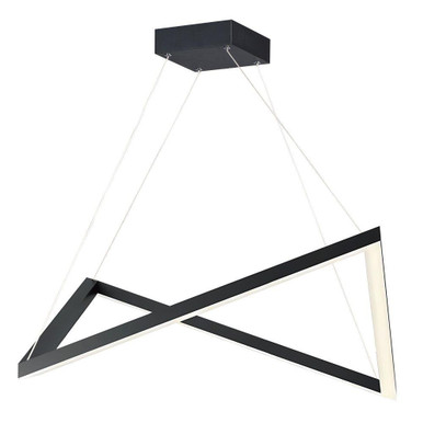 Stealth 36W 1 LED Large Pendant by ET2 - E30574-BK