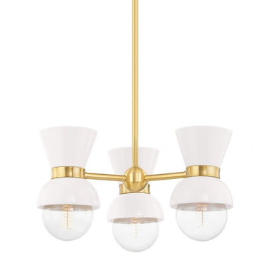 Hawkins Leaze 3 Light 20.5 Inch Wide Semi Flush Mount by Bailey Street Home - 735-BEL-4623873