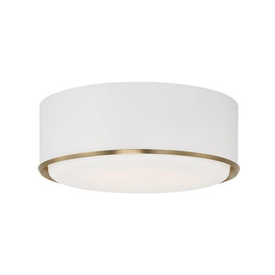 Ludlow Reach 3 Light Flush Mount 6 Inch Tall and 15.5 Inch Wide by BSH - 309-BEL-1365230