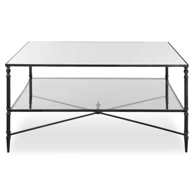 Henzler Coffee Table 19.25 Inch Tall and 37.75 Inch Wide by Uttermost - 22985