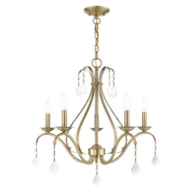 Caterina 5 Light Medium Chandelier by Livex - 40845