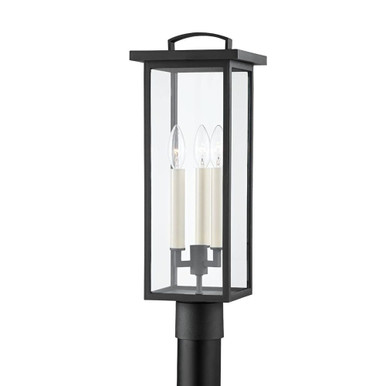 Whale Avenue 3 Light Outdoor Post Lantern 21 x 7.5 In by BSH - 154-BEL-4623543