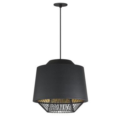 Bishop's Lawn - 9W 1 LED Pendant-17 Inches Tall and 18.5 Inches Wide - 174-BEL-1284186