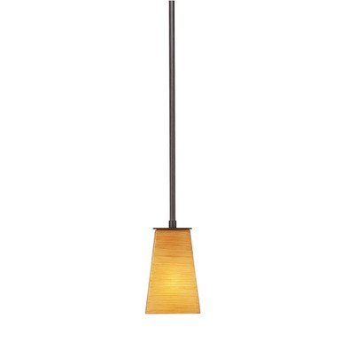 Apollo 1 Light Mini Pendant 5 Inch Wide by Toltec - 573-5-75-