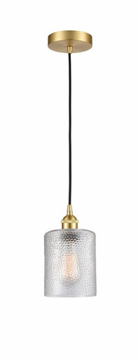 Cobbleskill 1 Light Cord Mini Pendant 9 and 5 Inch Wide by Innovations - 616-1P-SG-G112