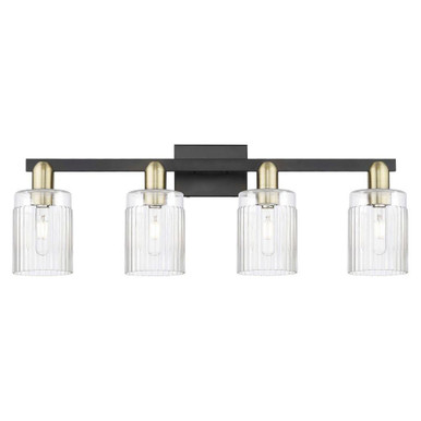 Hadley 4 Light Bath Vanity 10.75 Inch Tall X 31.5 Inch Wide by Innovations - 716-4W-G34