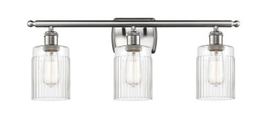 Hadley 3 Light Bath Vanity 10 Inch Tall and 24.5 Inch Wide by Innovations - 516-3W-SN-G342