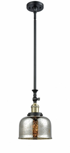 Bell 1 Light Adjustable Mini Pendant 11.63 X 7.75 Inch Wide by Innovations - 206-BAB-G78