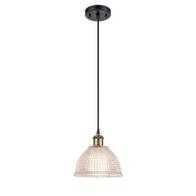Arietta 100W 1 LED Cord Hung Mini Pendant 8 X 8 Inch Wide by Innovations - 516-1P-BAB-G422-LED