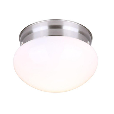 1 Light 7.25 Inch Wide Flush Mount by Canarm Inc - IFM137BN