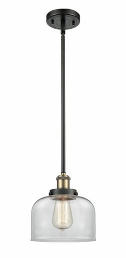 Bell 1 Light Mini Pendant 10 Inch Tall and 8 Inch Wide by Innovations - 916-1S-BAB-G72