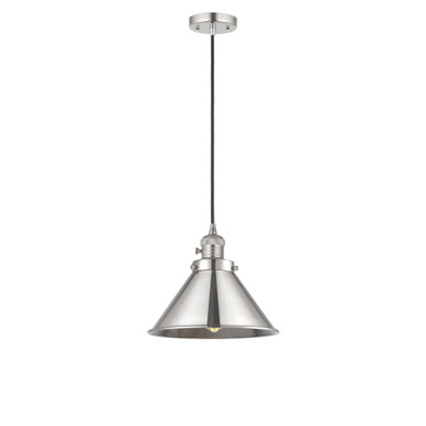 Briarcliff 100W 1 LED Cord Down Mini Pendant 8.63 X 10 by Innovations - 201CSW-M10-LED