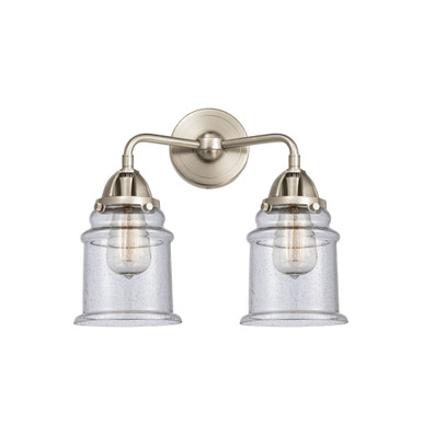 Canton 2 Light Bath Vanity 13.63 Inch Tall and 14 Inch Wide by Innovations - 288-2W-G18