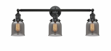 Bell 3 Light Bath Vanity 11 Inch Tall and 30 Inch Wide by Innovations - 205-OB-G53