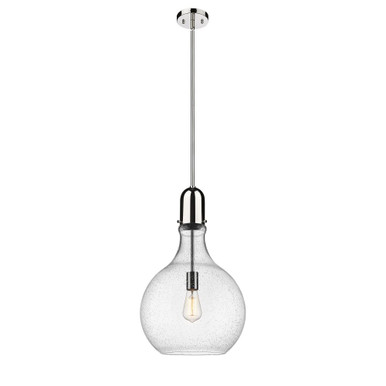 Amherst 1 Light Stem Hung Glass Pendant 22.75 X 13.75 Inch by Innovations - 492-1S-PN-G584-14