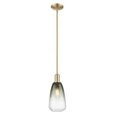 Brookhaven Almond 1 Light Mini Pendant 13.63 and 6 Inch Wide by Innovations - 716-1S-CB-G480-6SL