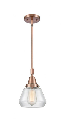 Fulton 1 Light Stem Mini Pendant 10.13 Inch and 7 Inch Wide by Innovations - 447-1S-AC-G172
