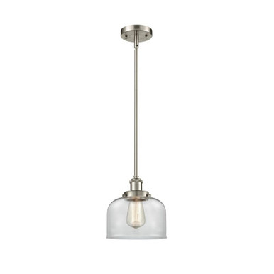 Bell 100W 1 LED Mini Pendant 10 Inch Tall and 8 Inch Wide by Innovations - 916-1S-G7-LED
