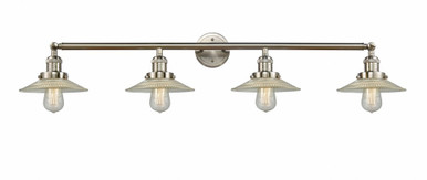 Halophane 4 Light Adjustable Bath Vanity 6.5X44.5 Inch Wide by Innovations - 215-SN-G2