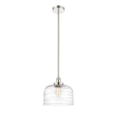 Bell 1 Light Stem Hung Mini Pendant 10.25 X 11.5 Inch Wide by Innovations - 616-1SH-G7-L