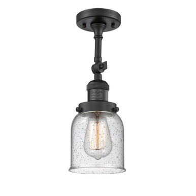 Bell 100W 1 LED Adjustable Semi Flush Mount 14.5X5 Inch Wide by Innovations - 201F-G5-LED