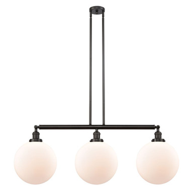 Beacon 3 Light Stem Adjustable Island 16 Inch X 44 Inch Wide by Innovations - 213-OB-G201-12