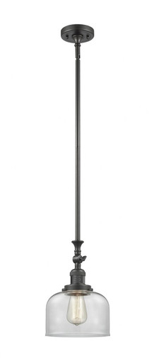 Bell 1 Light Adjustable Mini Pendant 11.63 X 7.75 Inch Wide by Innovations - 206-OB-G72