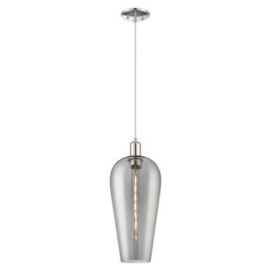 Chelsea 1 Light Cord hung Mini Pendant 19.83 and 8 Inch Wide by Innovations - 716-1P-PN-G456-8SM