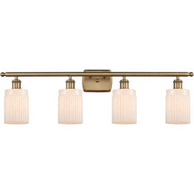 Hadley 100W 4 LED Bath Vanity 10 Inch Tall X 34.5 Inch Wide by Innovations - 516-4W-G34-LED
