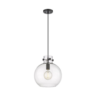 Newton Sphere 1 Light Cord Hung Pendant 13.75 X 12 Inch Wide by Innovations - 410-1PM-G410-12CL