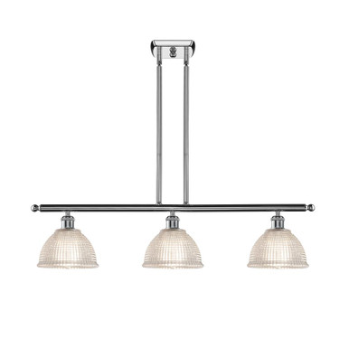 Arietta 3 Light Stem Hung Island 8.5 Inch and 36 Inch Wide by Innovations - 516-3I-G422