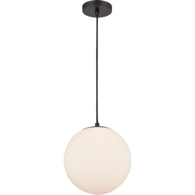 Tolland 1 Light Cord Hung Mini Pendant 10.75 X 10 Inch Wide by Innovations - 610-BK-W