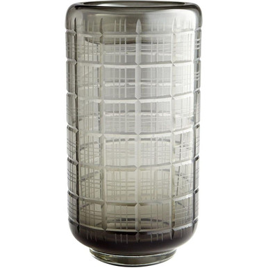 11.25 Inch Large Off The Grid Vase by Cyan - 08623