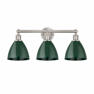 Bristol 3 Light Bath Vanity 11.75 Inch Tall X 25.5 Inch Wide by Innovations - 616-3W-SN-MBD-75-GR