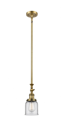 Bell 1 Light Adjustable Mini Pendant 11.63 X 5 Inch Wide by Innovations - 206-BB-G52